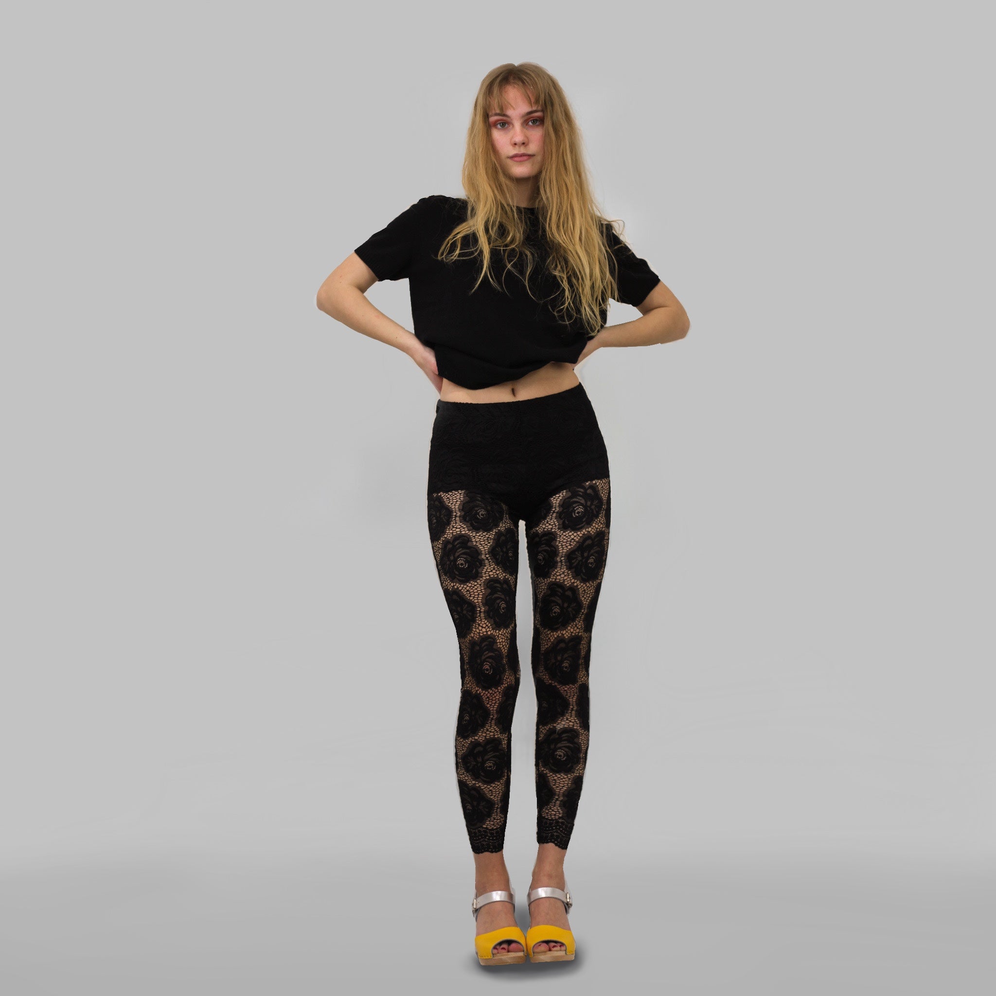 Buy Essential Lace-Up Leggings - Order Bottoms online 5000009013